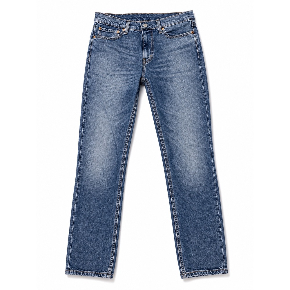 Levis 511 Slim Fit Jeans Men's 32x34 Medium Wash Blue Stretch Denim Pants